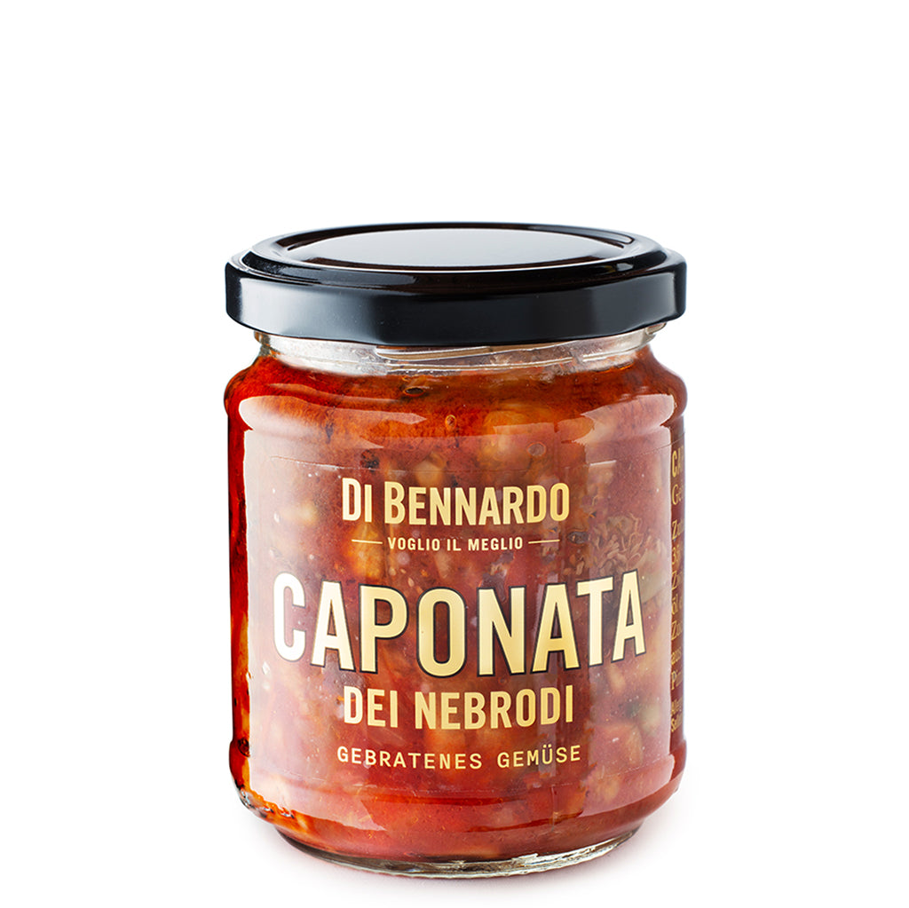 Italienische Caponata aus den Hügeln Nebrodis von Di Bennardo