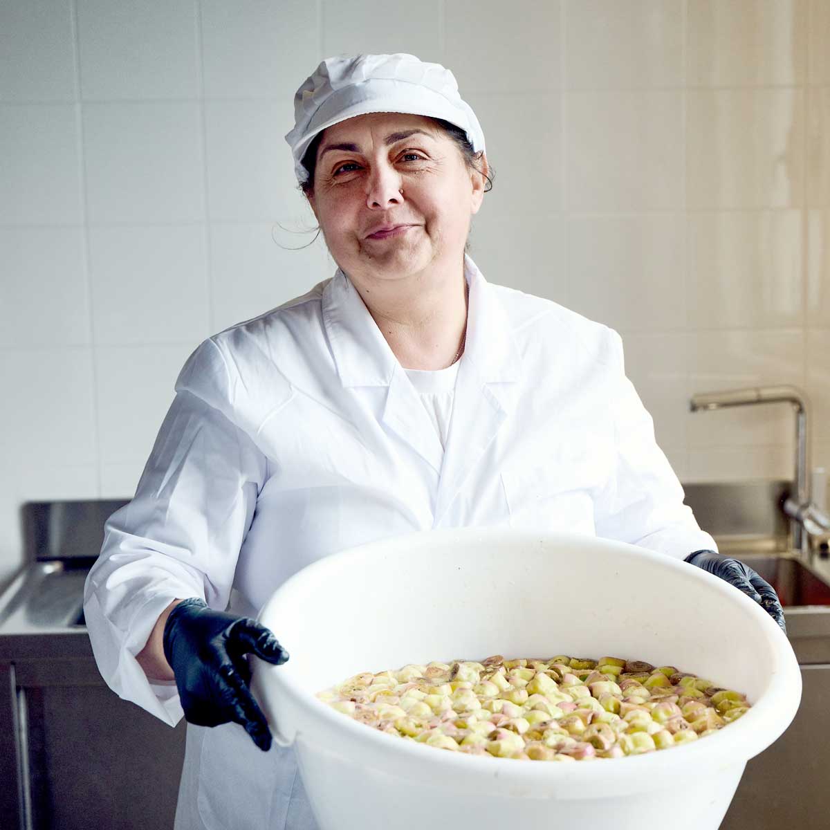 Italienische Artischockenherzen in Zitronenwasser Paestum Salerno Bio von Di Bennardo