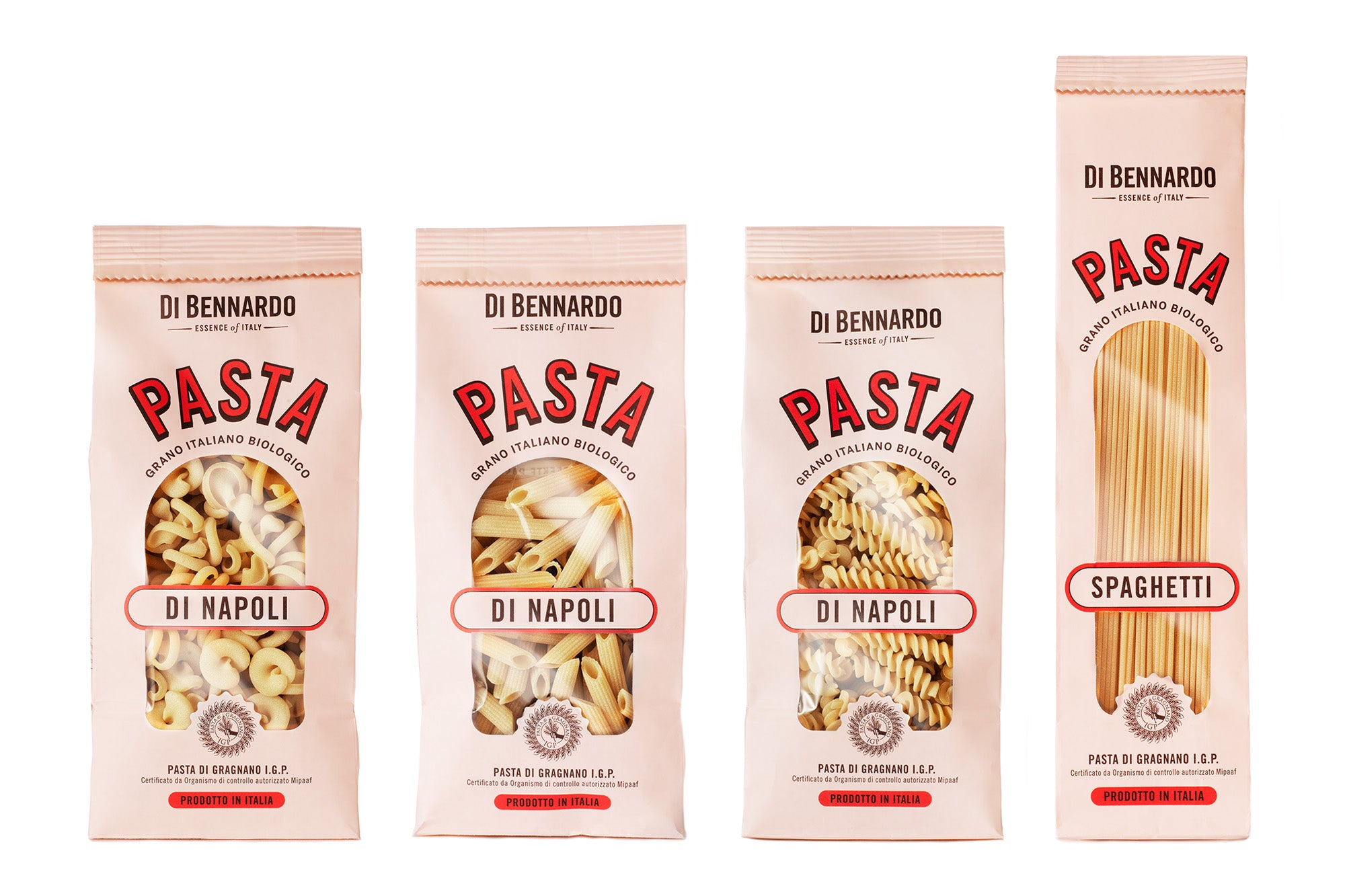 Italienisches Bio Pasta Sortiment aus Gragnano von Di Bennardo