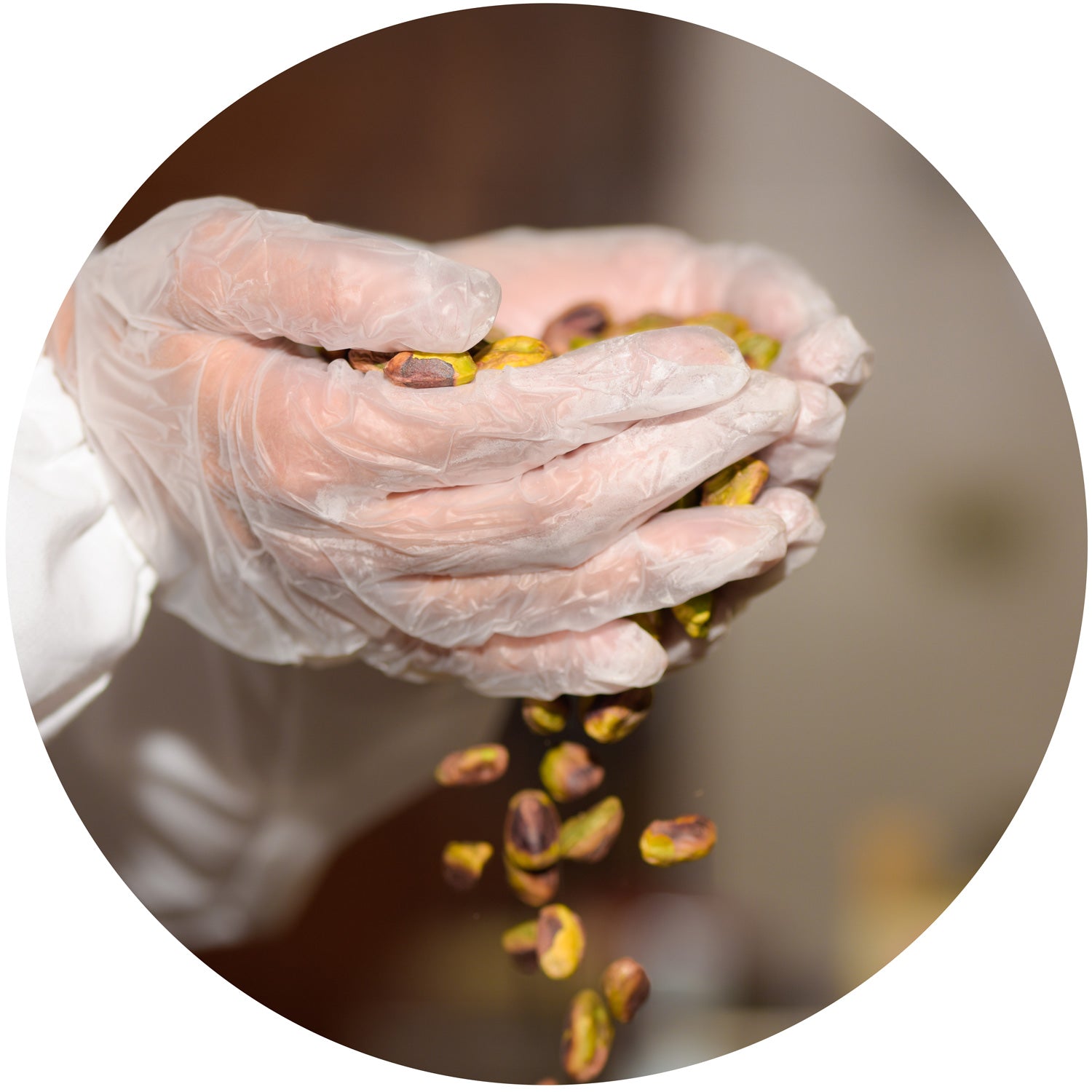 Schonend geröstete Pistazien für intensives Aroma in der Pistaziencreme