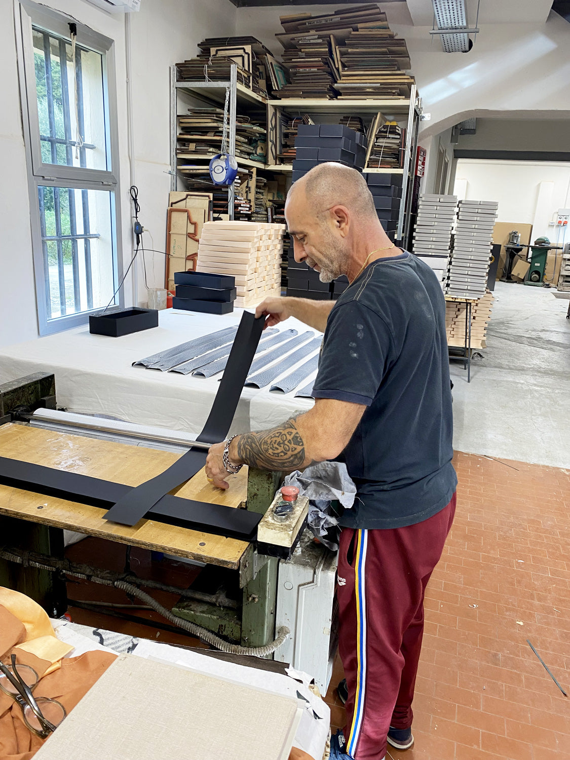 Italienische Schachtelhandwerkfabrik von Di Bennardo 