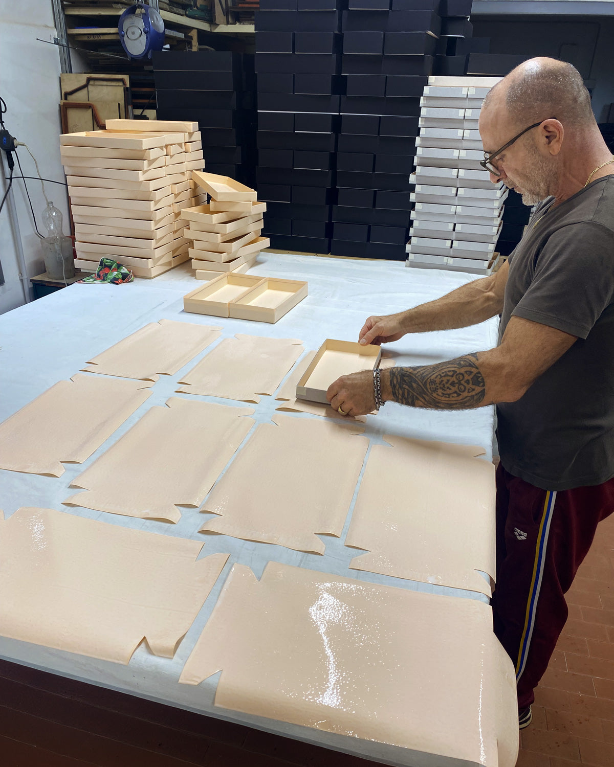 Italienische handgefertigte Schenkschachteln in exklusiven Designs von Di Bennardo