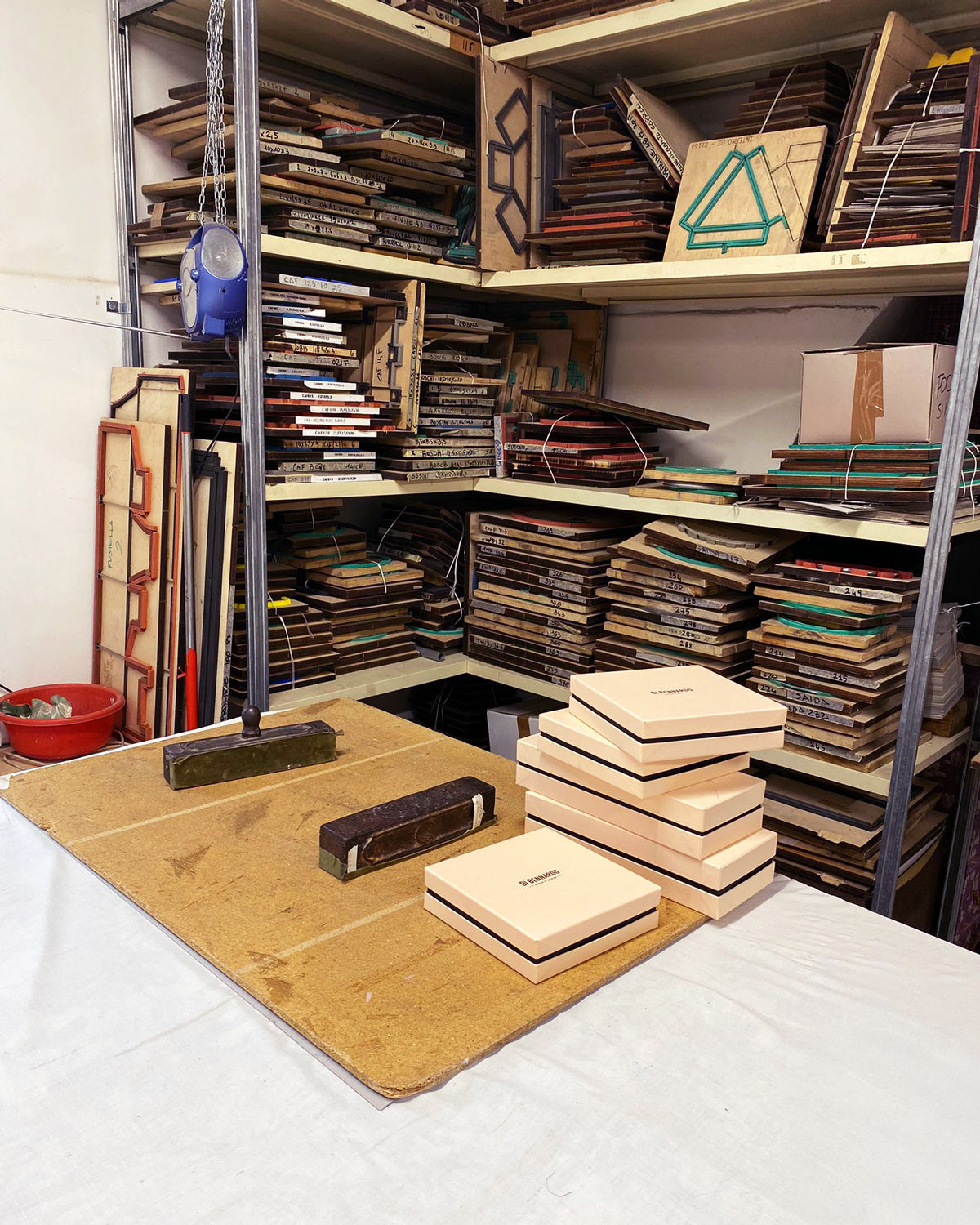 Italienische Werkstatt Geschenkbox von Di Bennardo