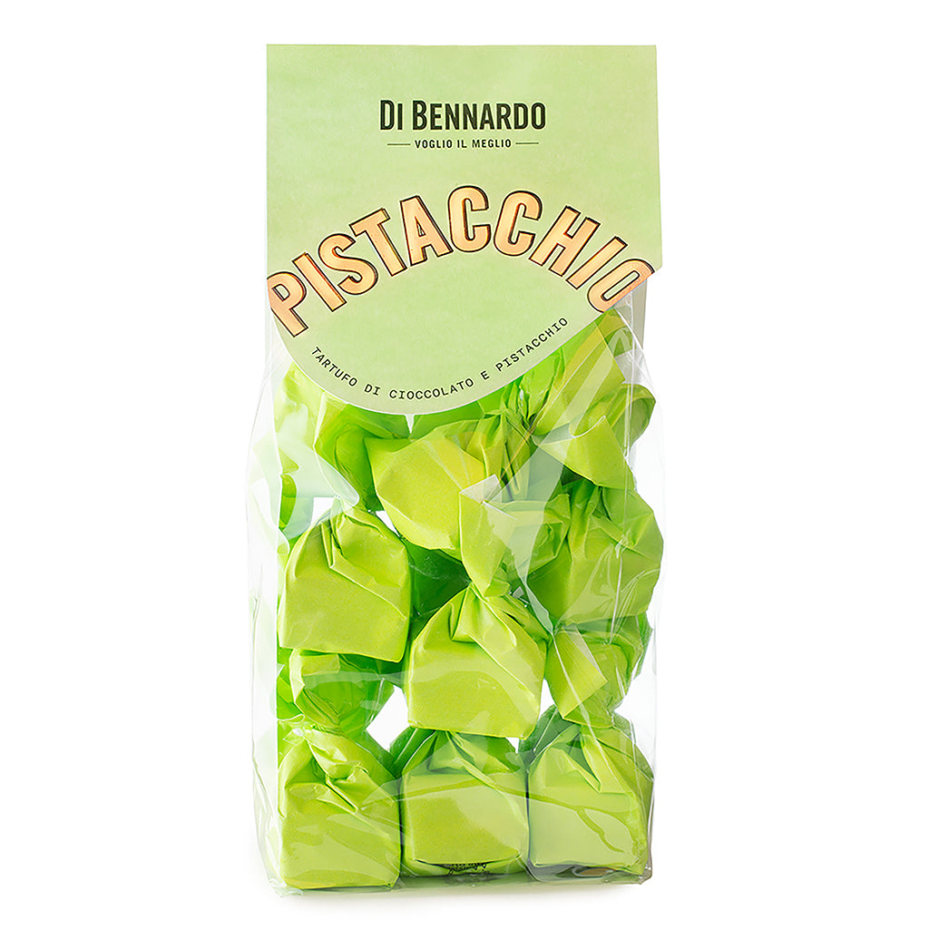 Italiensche Tartufi dolci mit weisser Schokolade und Pistazien von Di Bennardo