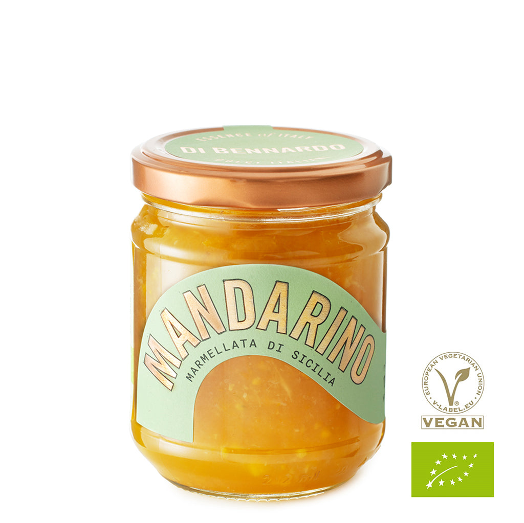 Italienische Mandarinen Konfitüre aus Sizilien Bio vegan von Di Bennardo