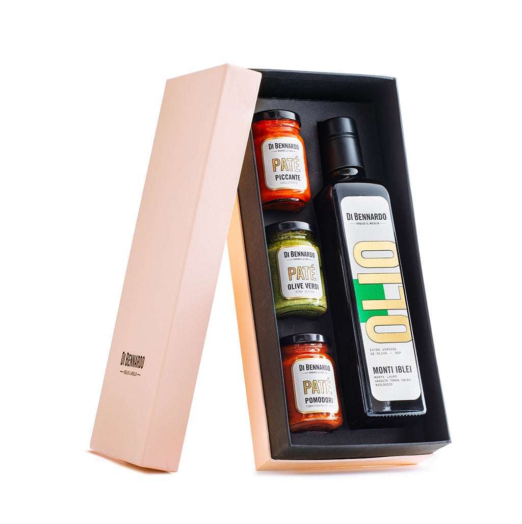 Italienisches Geschenkset Padrino Schachtelmacher von DI Bennardo