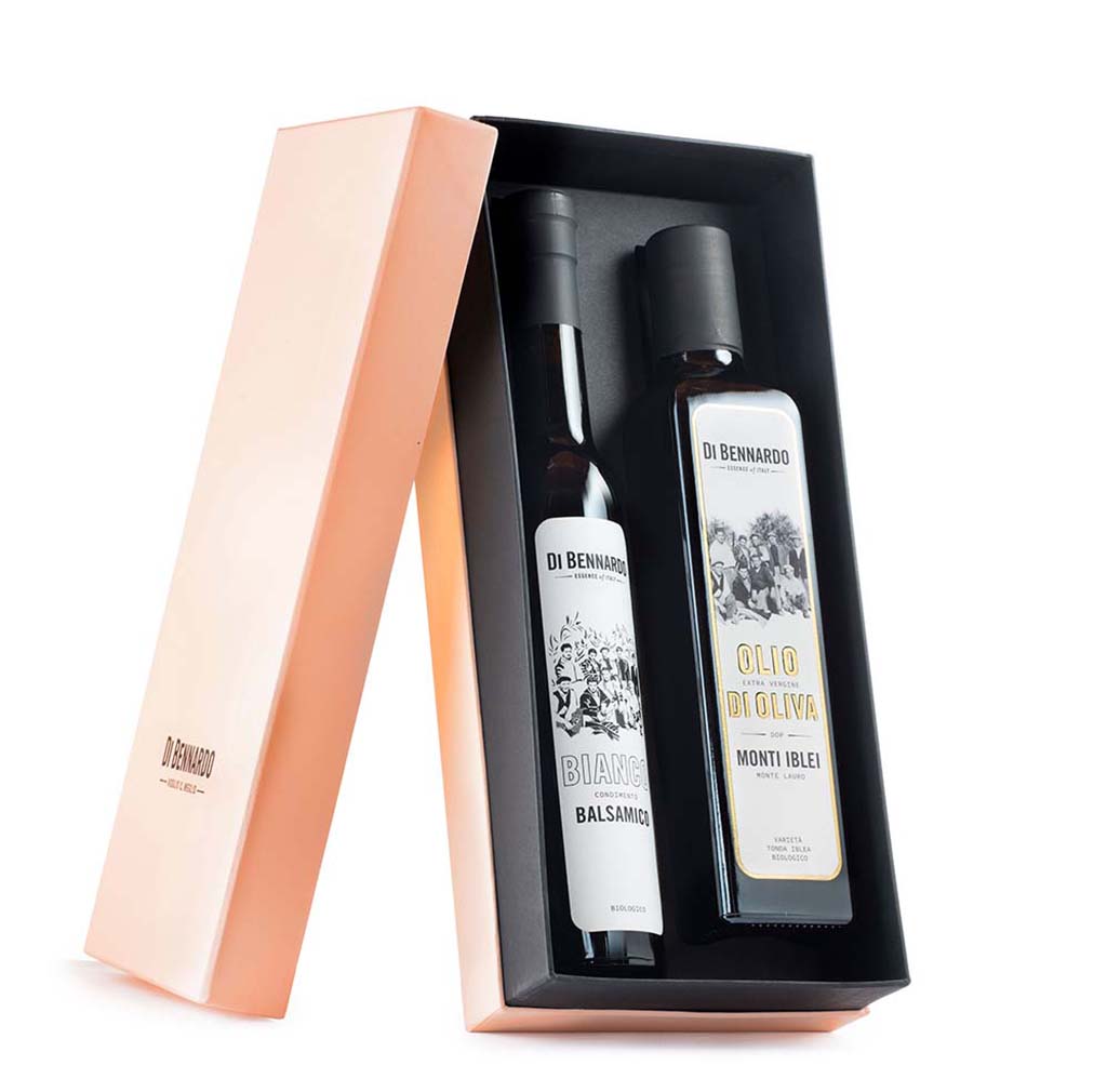 Italienisches Geschenkset Olio und Aceto von Di Bennardo