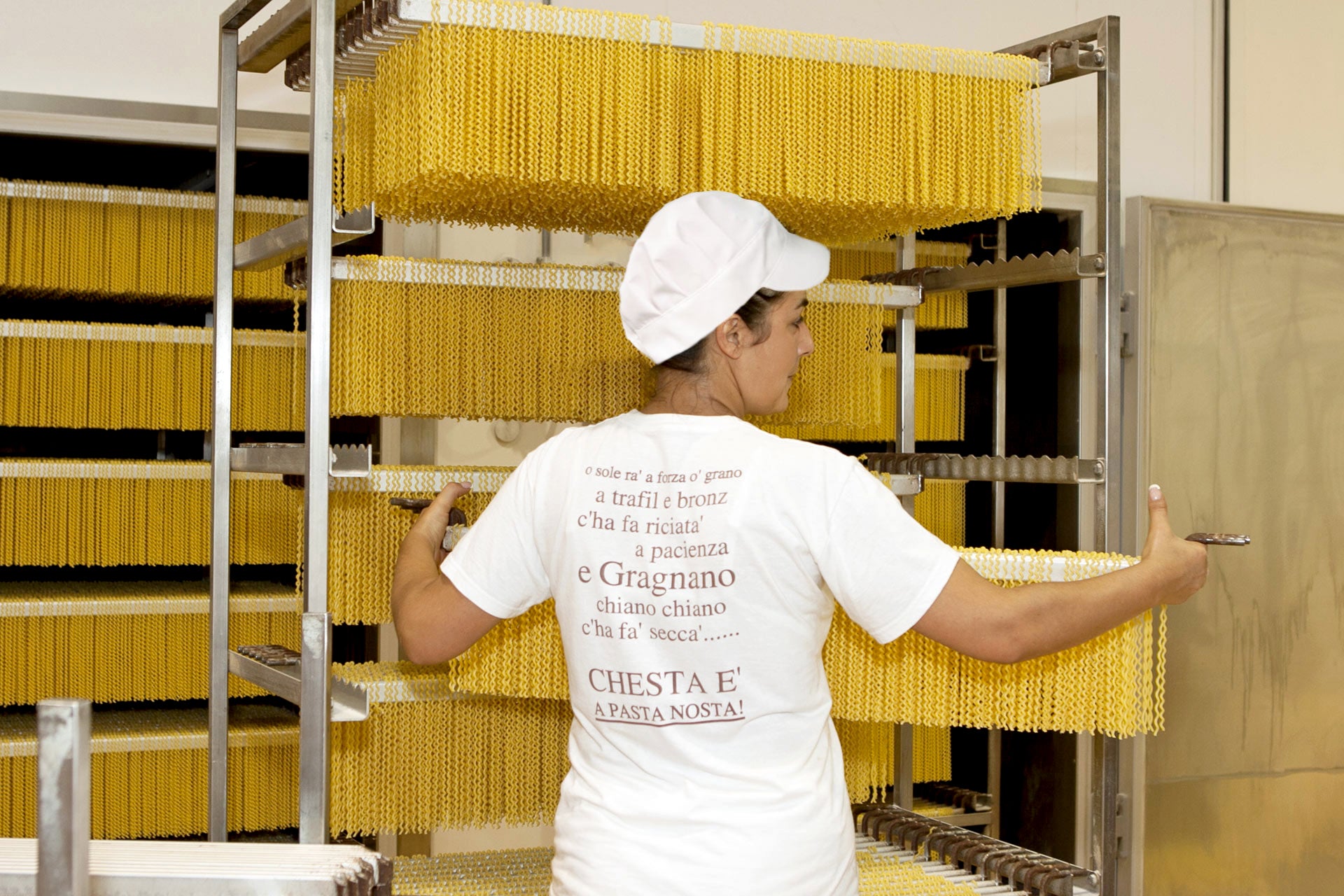 Italienische Pastamanufaktur in Gragnano von Di Bennardo