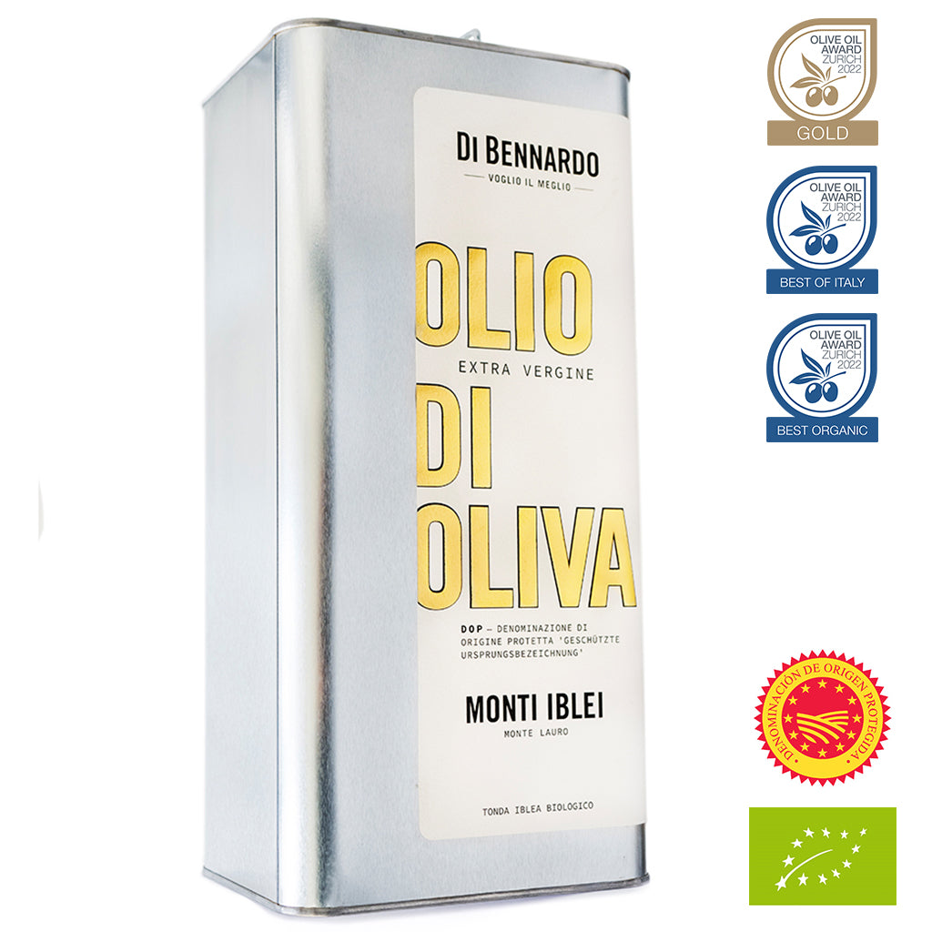 Italienisches Olivenöl Bio Monti Iblei DOP von Di Bennardo
